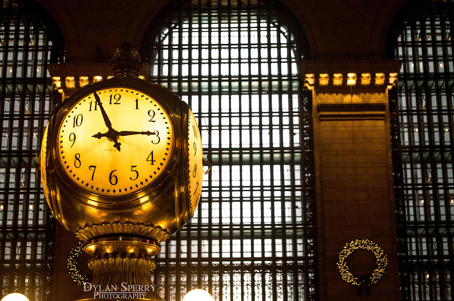 Grand Central Station Clock Photograph By Dylan Sperry Fine Art America   Grand Central Station Clock Dylan Sperry 