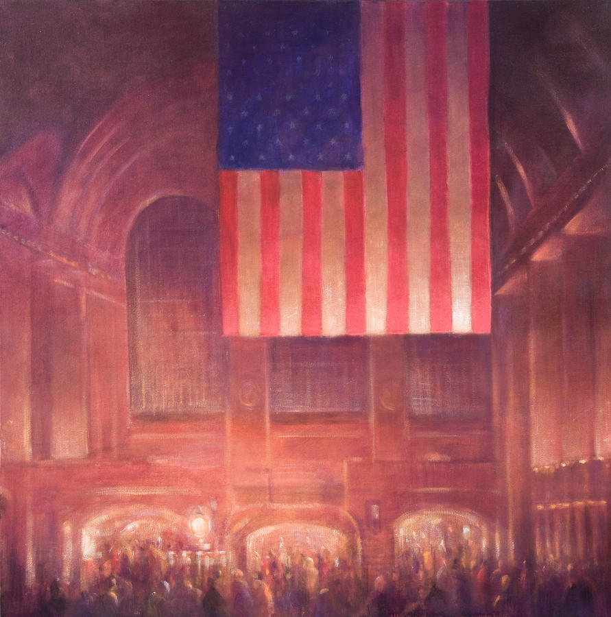 Grand Central Station Painting by Lincoln Seligman