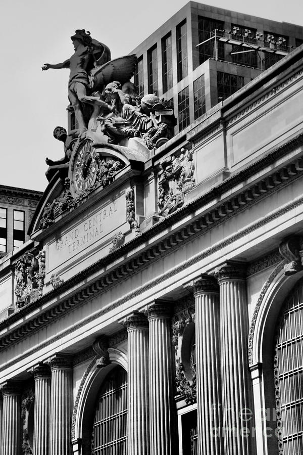 Grand Centrals Famous Clock - Landmarks of New York Photograph by Miriam Danar