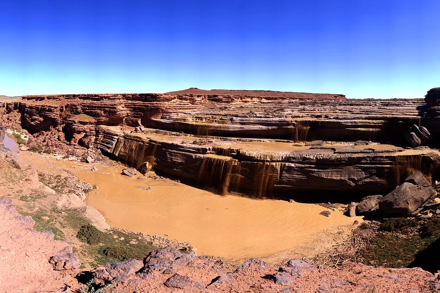 Grand Falls Of The Little Colorado River August 31 2010 Photograph by Brian Lockett