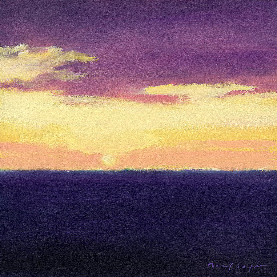Sunset Painting - Grand Finale by J Reifsnyder