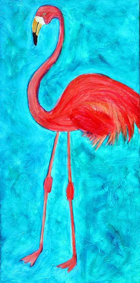 Grand Flamingo Painting