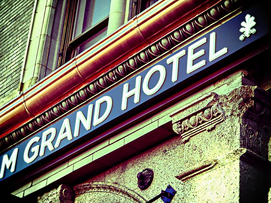 Grand Hotel Photograph by Michelle Frizzell-Thompson