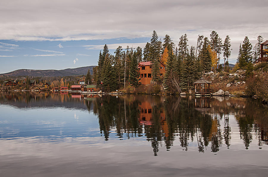 Grand Lake Reflection 2 Photograph by Lee Kirchhevel