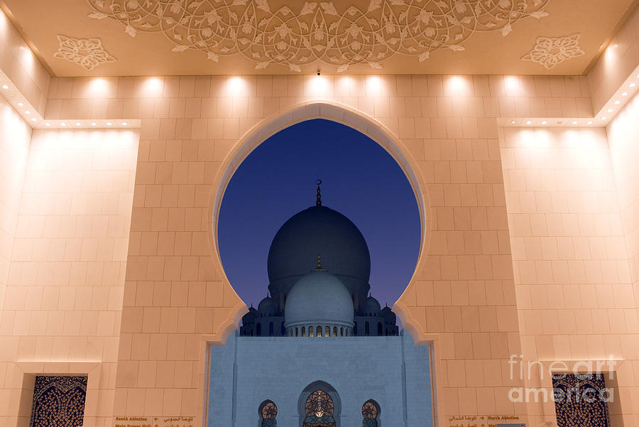 Grand Mosque Photograph by Milena Boeva
