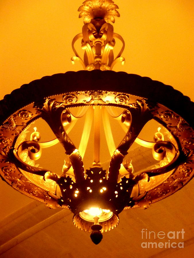 Grand Old Lamp - Grand Central Station New York Photograph by Miriam Danar