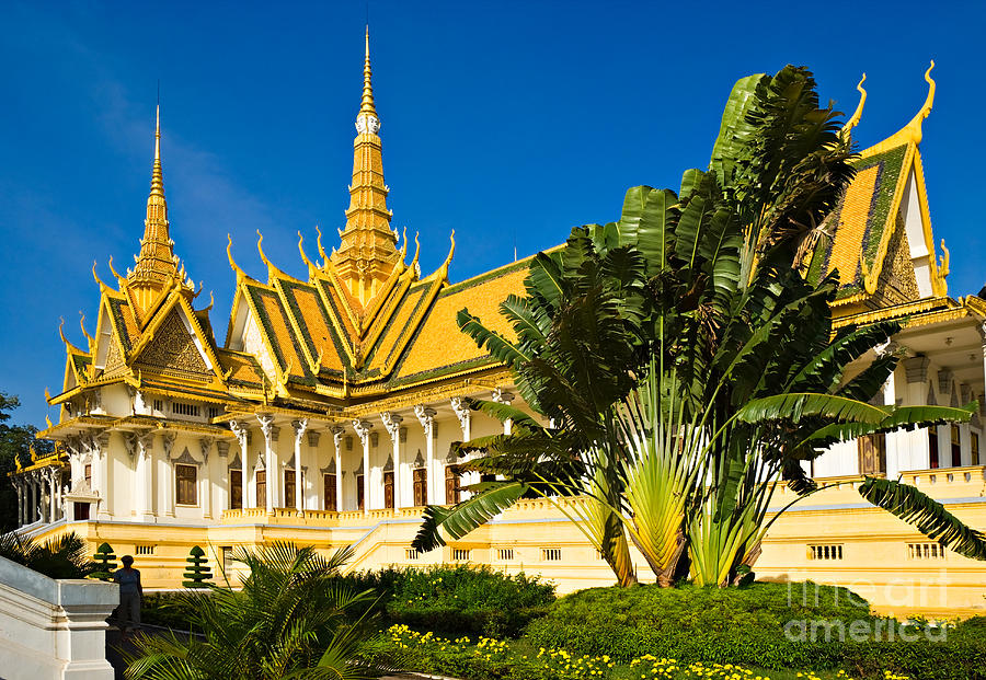 Grand palace - Cambodia Photograph by Luciano Mortula
