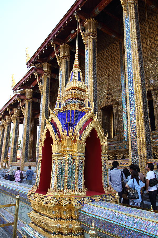 Grand Palace in Bangkok Thailand - 011310 Photograph by DC Photographer