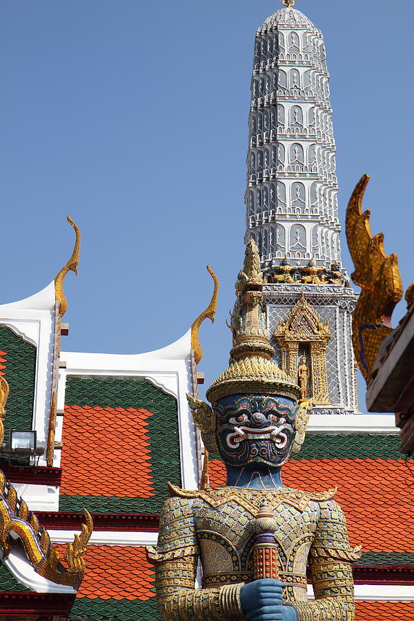 Grand Palace in Bangkok Thailand - 011313 Photograph by DC Photographer