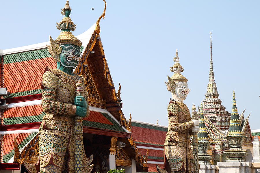 Bangkok Photograph - Grand Palace in Bangkok Thailand - 01137 by DC Photographer