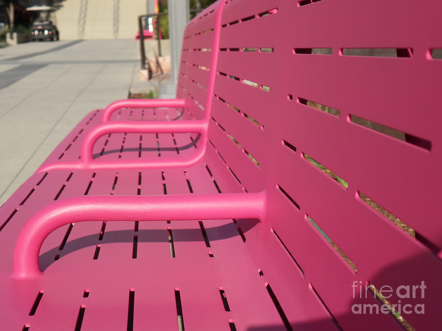 Los Angeles Photograph - Grand Park Pink by HEVi FineArt