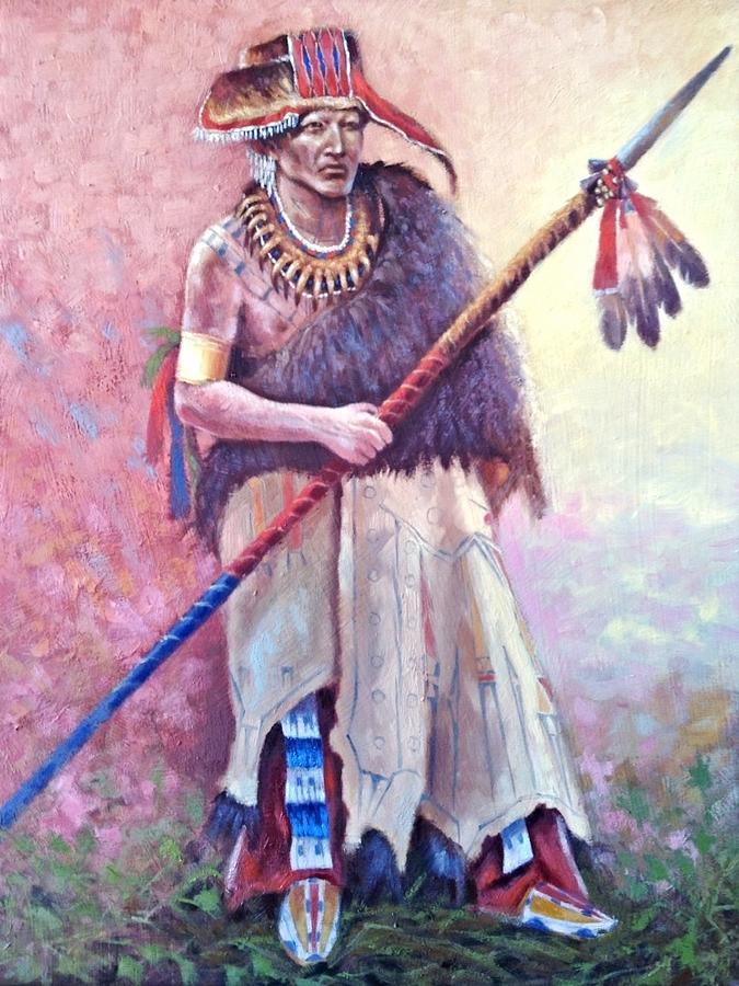 Grand Pawnee Painting by Jeff Prechtel - Fine Art America