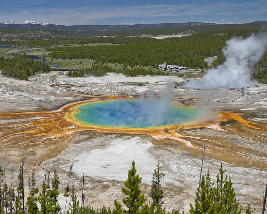 Grand Prismatic Photograph by Hien Phan - Pixels