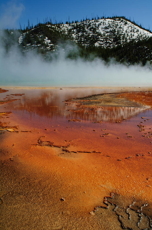 Grand Prismatic Hotspring Photograph by Michael Vincent - Fine Art America