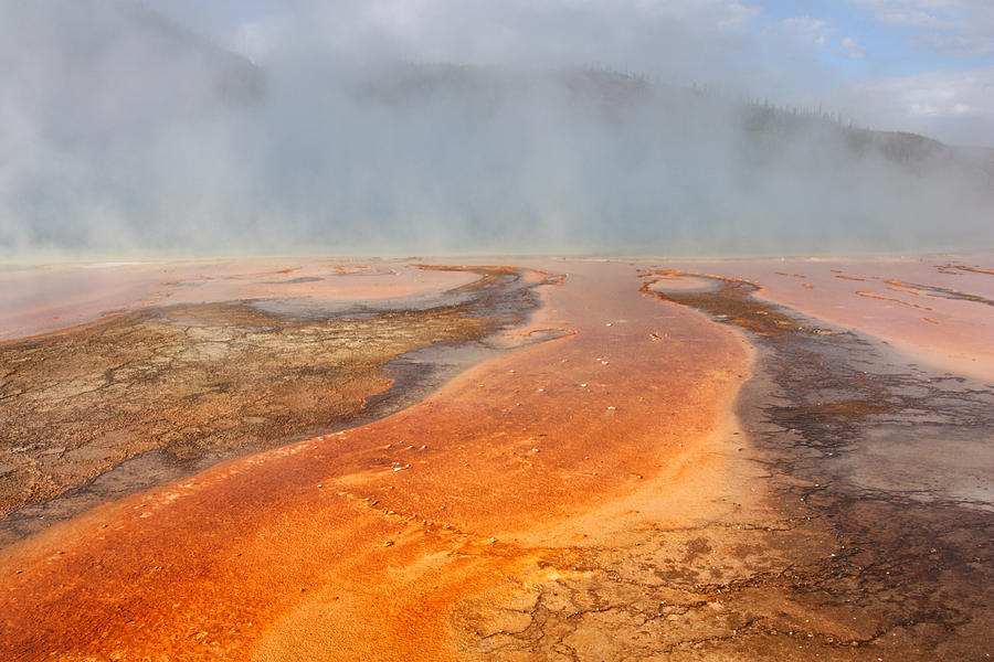 Grand Prismatic Pool Photograph by Theo OConnor