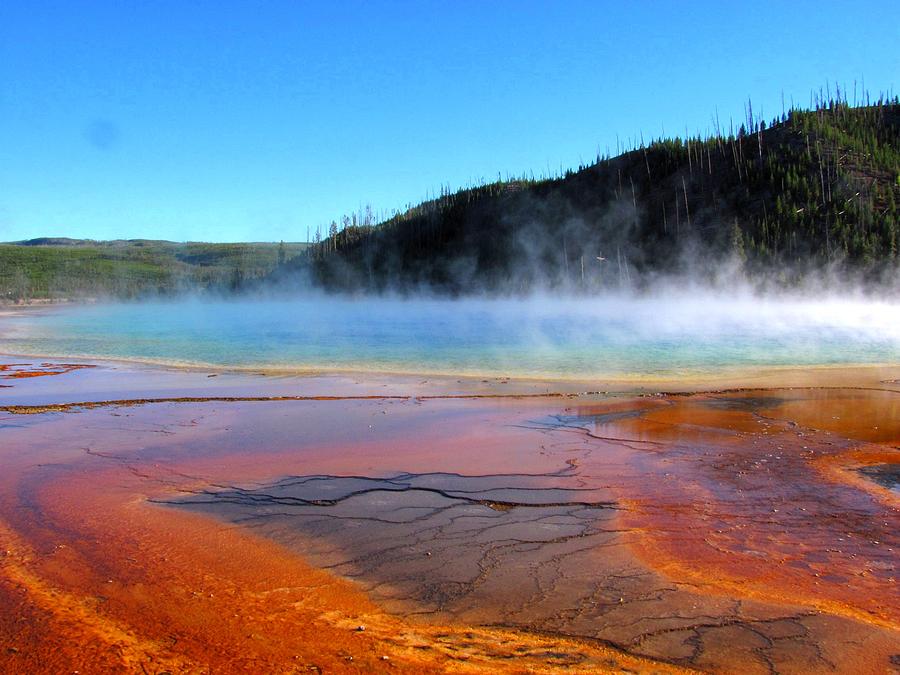 Grand Prismatic Spring Photograph by Joey Bergeron | Fine Art America