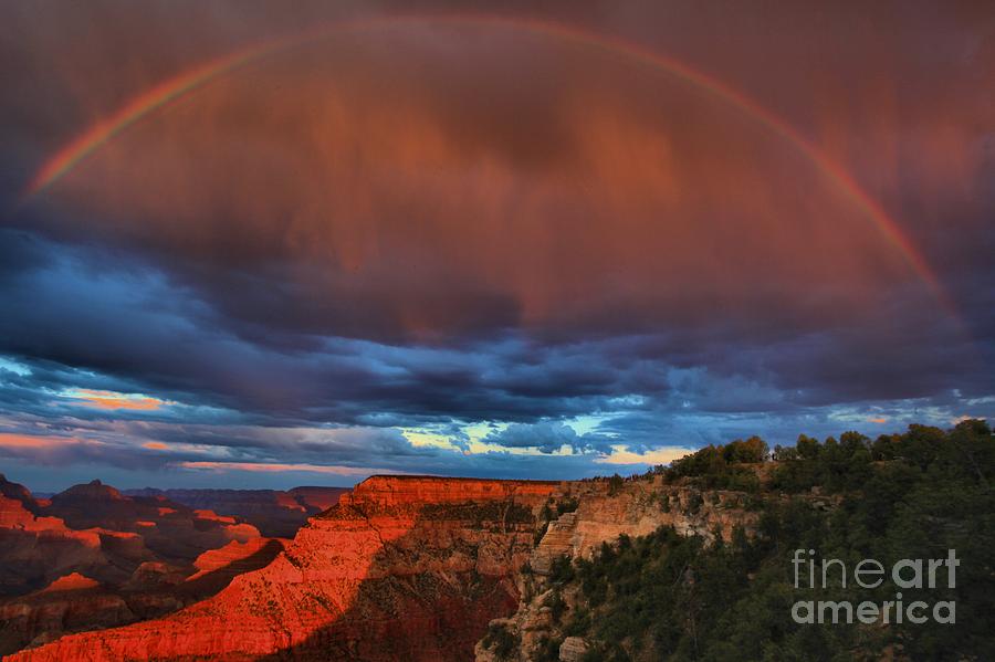 Grand Rainbow Photograph by Adam Jewell