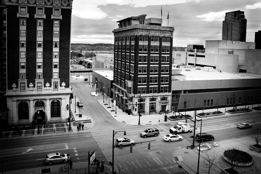 Grand Rapids 12 Black and White Photograph by Scott Hovind