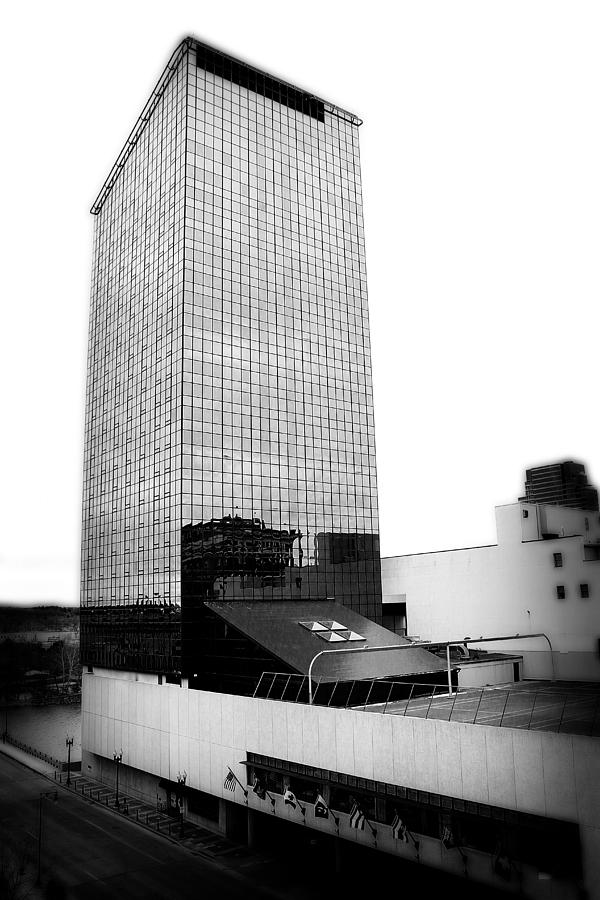 Grand Rapids 16 Black and White Photograph by Scott Hovind