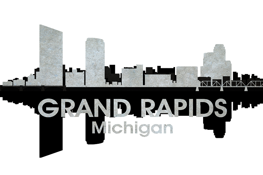 Grand Rapids MI 4 Mixed Media by Angelina Tamez