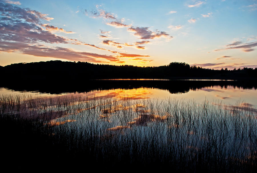 Grand Sable Lake Sunset Photograph by Gary McCormick