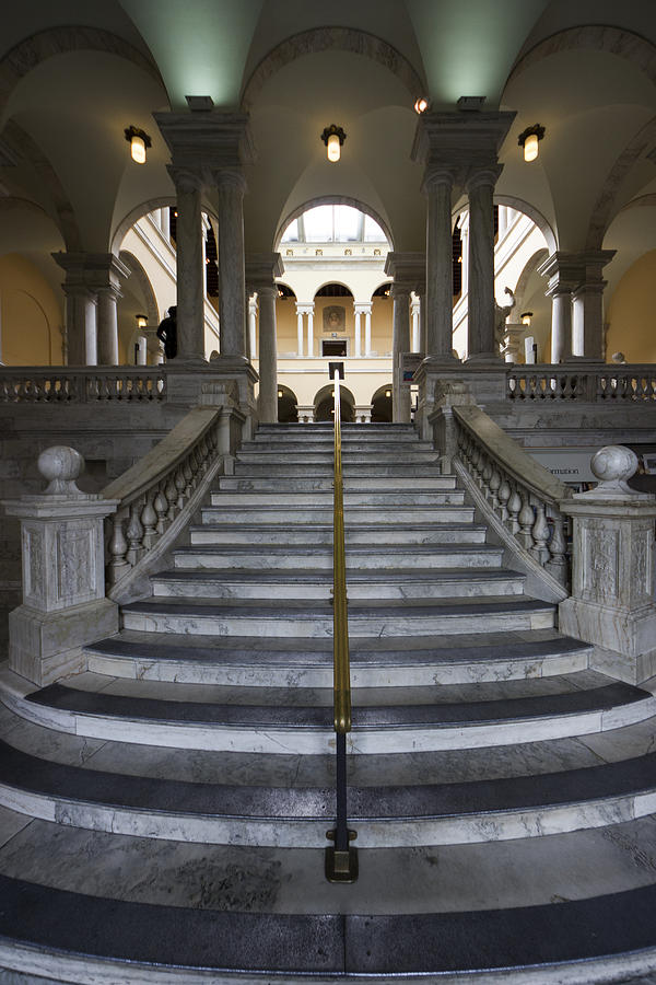Baltimore Photograph - Grand Staircase - Walters Art Museum by Steve Rosenbach