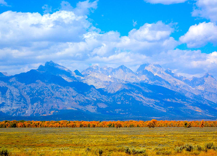 Grand Teton National Park In September Photograph by Lora Louise