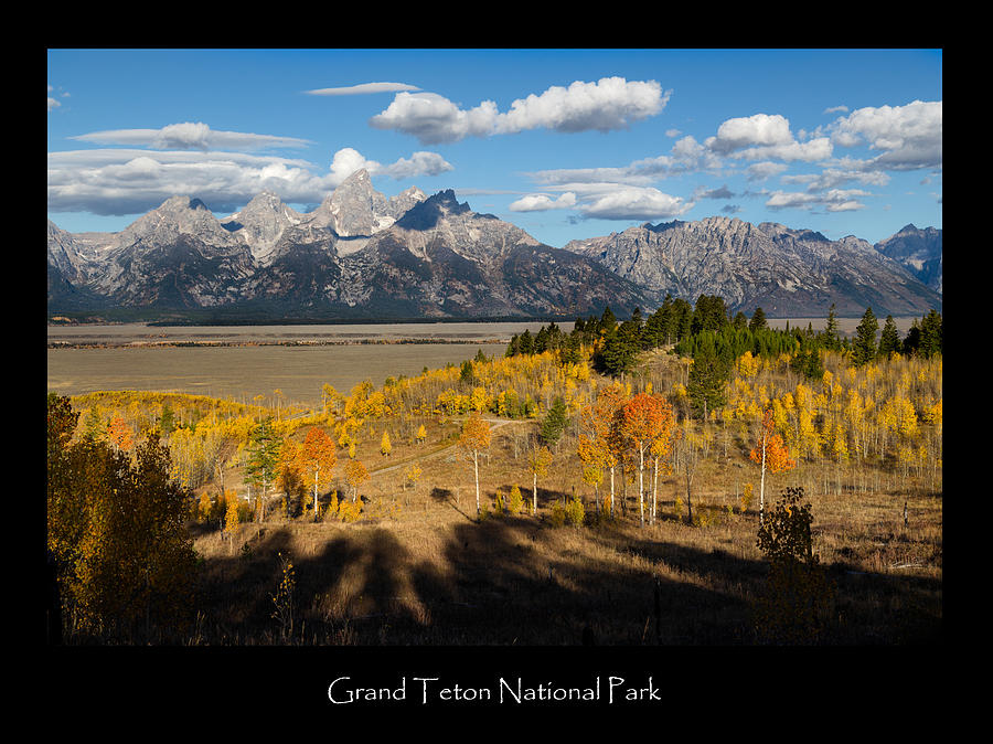 Grand Teton National Park Poster Photograph