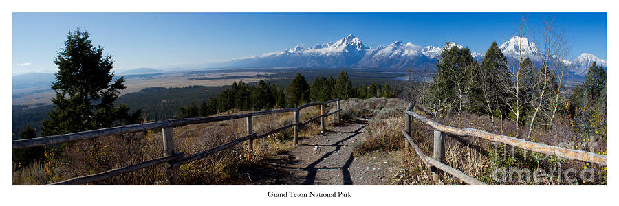 Mountain Photograph - Grand Teton by Twenty Two North Photography