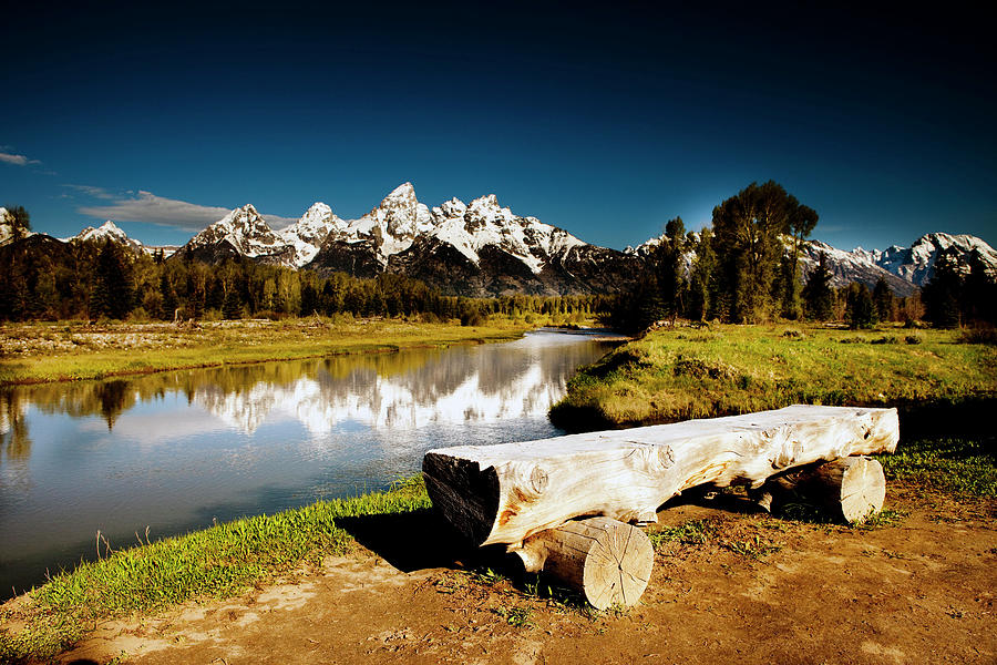 Grand Tetons In Jackson Hole Wyoming Photograph by Jordan Siemens Grand Tetons In Jackson Hole Wyoming Photograph by Jordan Siemens
