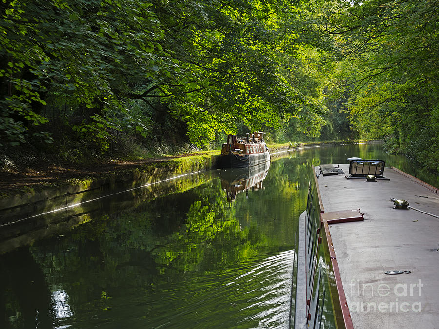 Grand Union Canal in Berkhampsted Photograph by Louise Heusinkveld