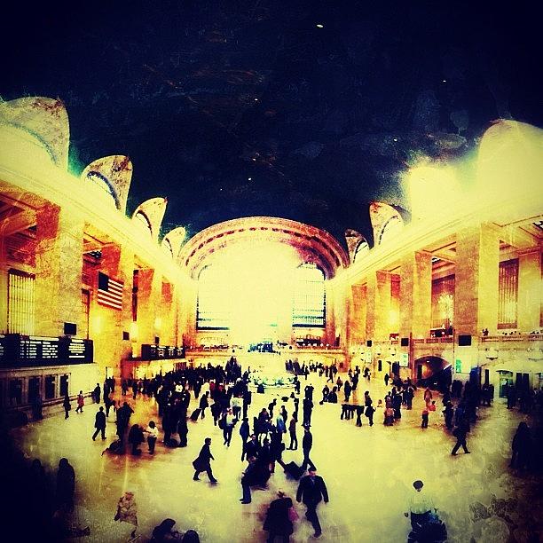 New York City Photograph - #grandcentral #gc #thehub Very Busy by Matthew Tarro