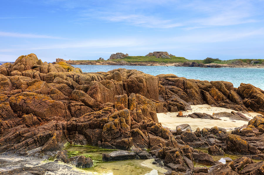 Fort Photograph - Grandes Rocques Fort - Guernsey by Joana Kruse