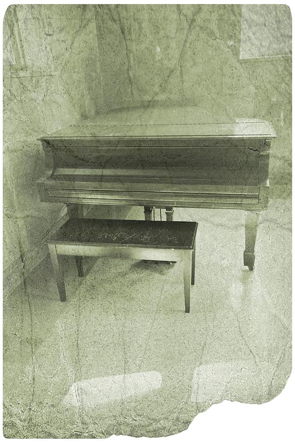 Grandfathers Piano Photograph by Joan Reese