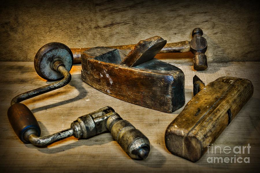 Grandfathers Tools Photograph by Paul Ward