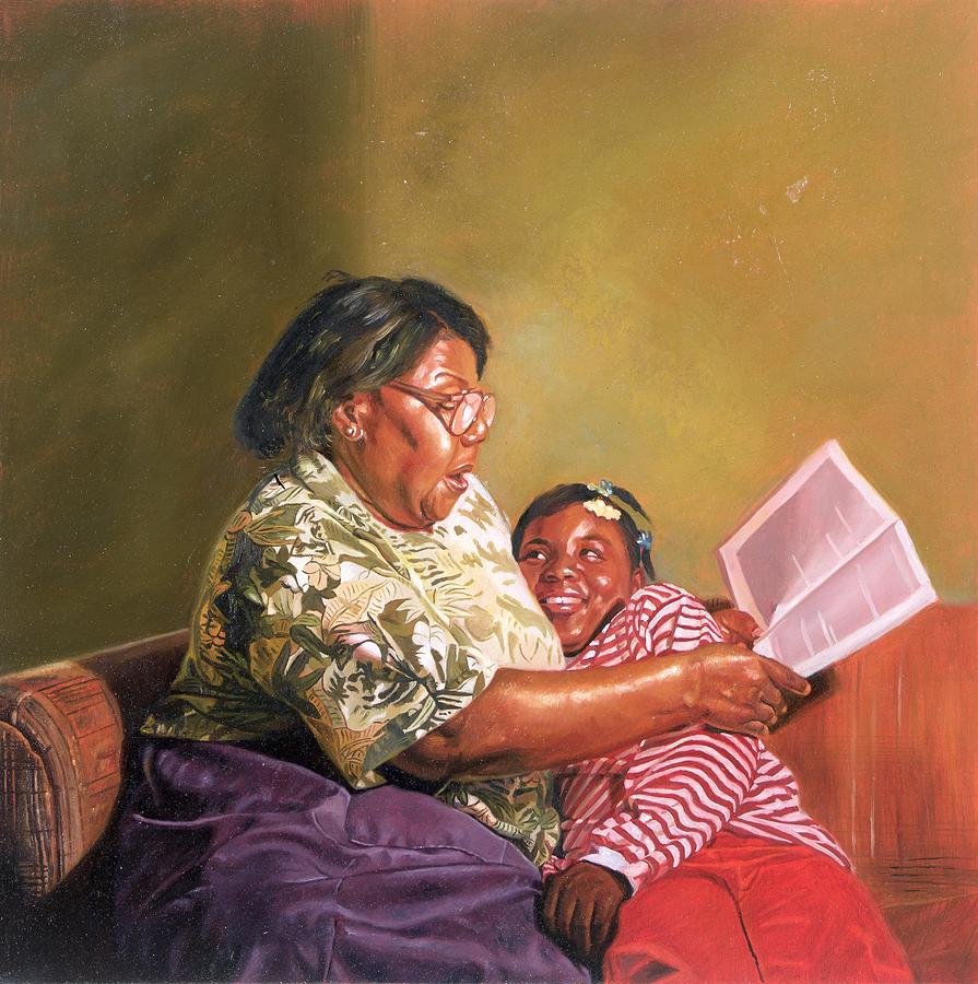 Colin Bootman Painting - Grandmas Love by Colin Bootman