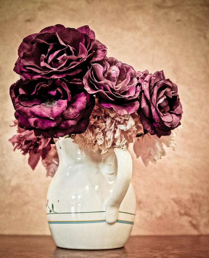 Flower Photograph - Grandmas Roses by Ronda Broatch