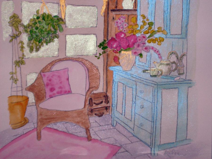 Grandmas Sitting Room Painting by Eileen Tascioglu