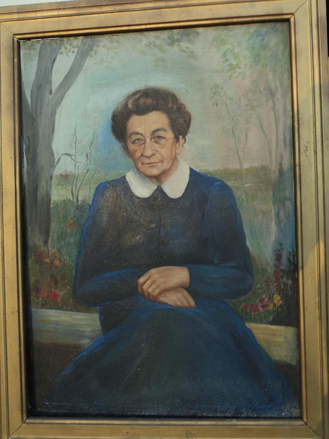 Portrait Painting - Grandmother Turner Portrait by Anne-Elizabeth Whiteway