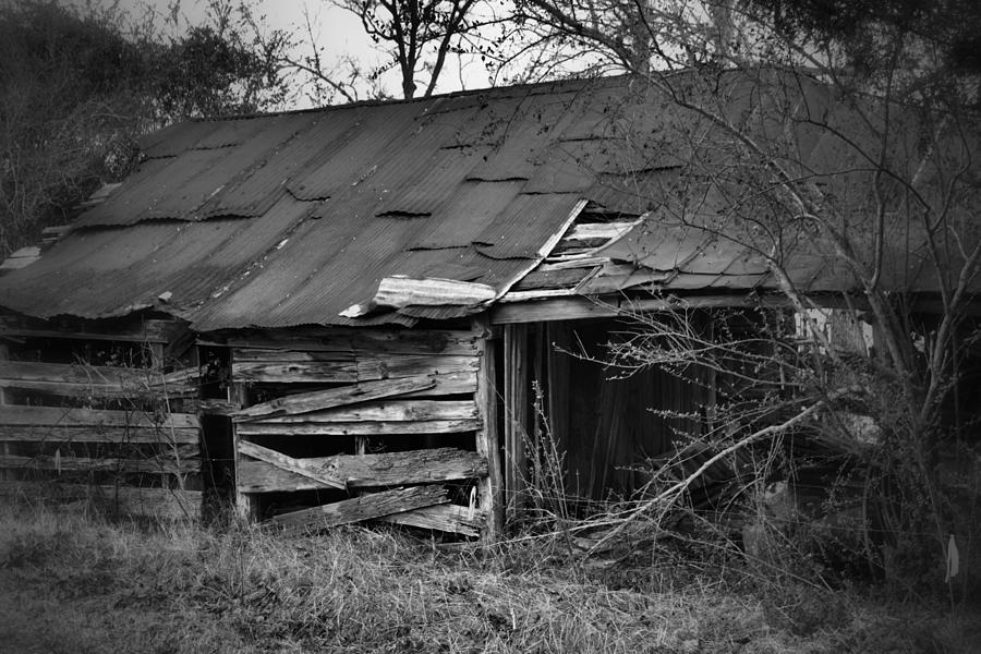 Grandpas Barn Photograph by Nadalyn Larsen