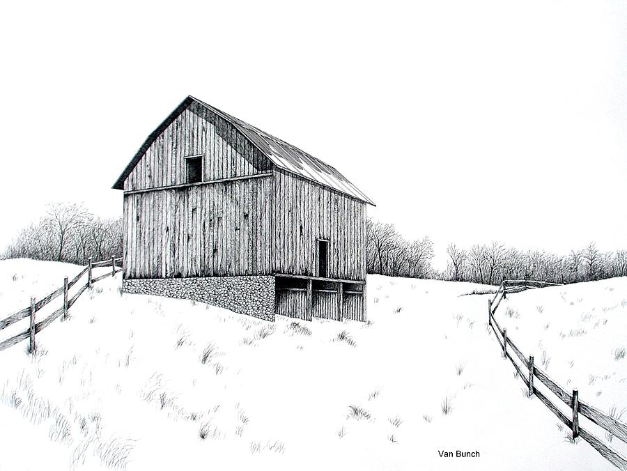 Grandpa's Barn Painting by Van Bunch | Fine Art America