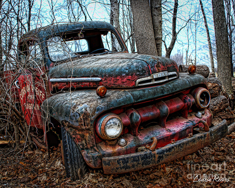 Grandpa's Truck Photograph by Louise Reeves - Fine Art America