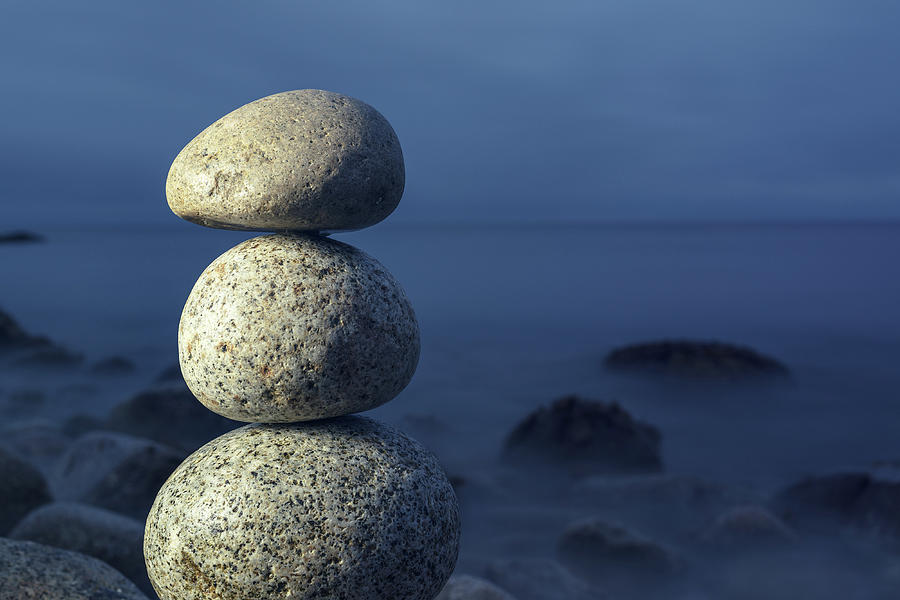 Granite Balance Photograph by Shaunl