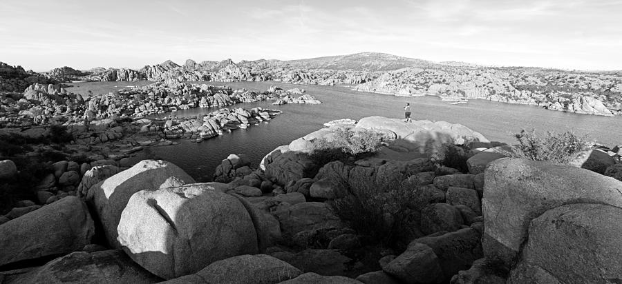 Granite Dells Panoramic Photograph by Tam Ryan