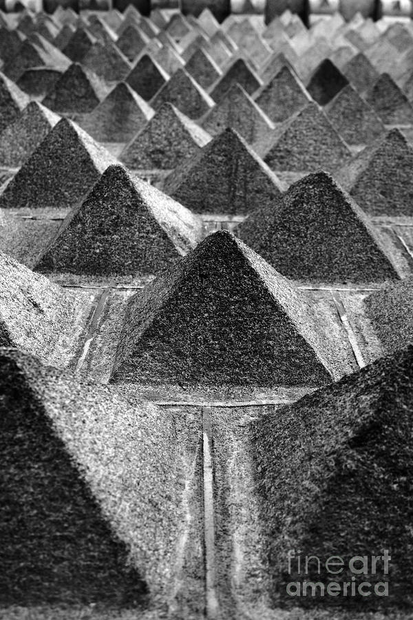 Granite Pyramids Casa de los Picos Segovia Photograph by James Brunker