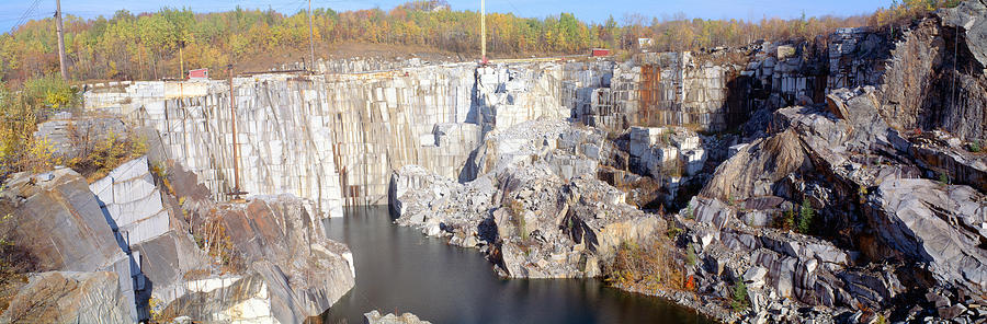 Nature Photograph - Granite Quarry, Barre, Vermont by Panoramic Images