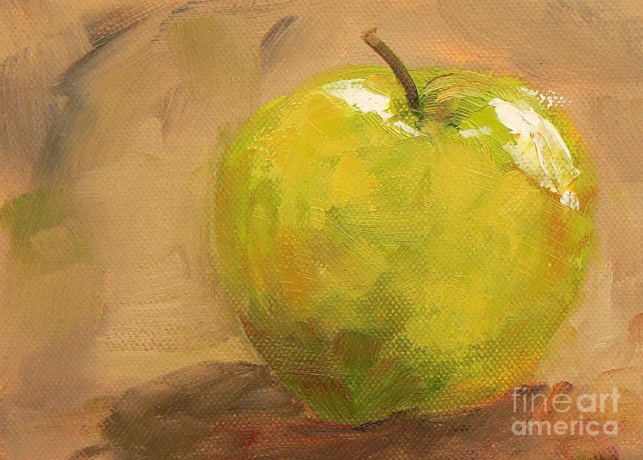 Granny Smith Painting by Marietjie Du Toit - Fine Art America