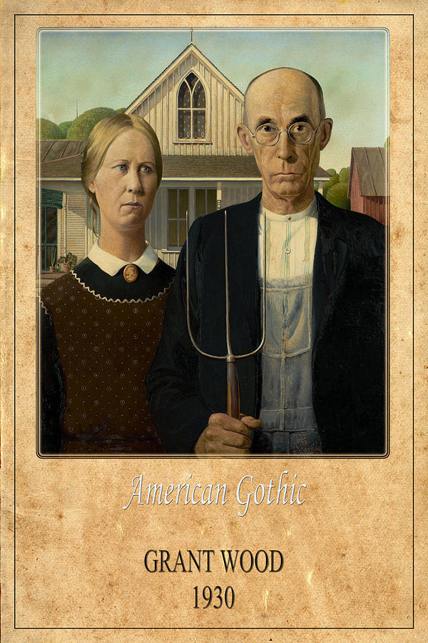 Grant Wood Photograph - Grant Wood 1 by Andrew Fare