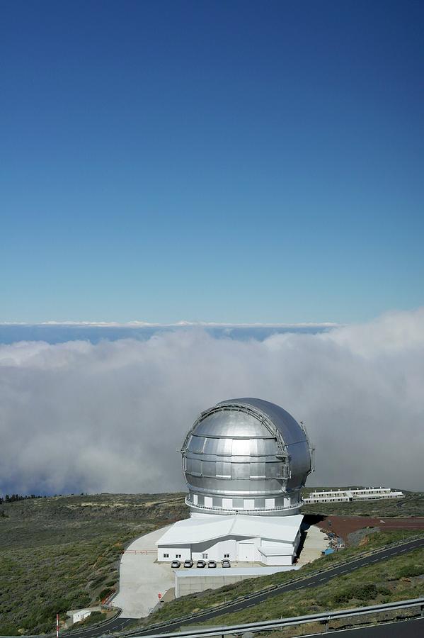 Grantecan Telescope Photograph by Tony Craddock