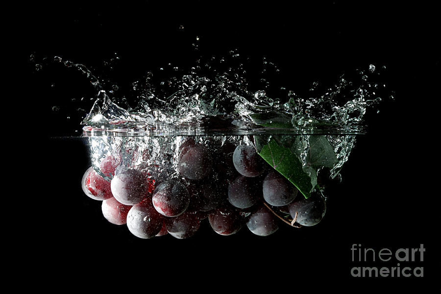 Grapes Photograph by Andreas Berheide